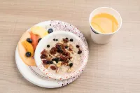 希爾頓歡朋套房飯店-沃爾特伯勒 - 早餐
