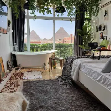 Pharaoh Pyramids View