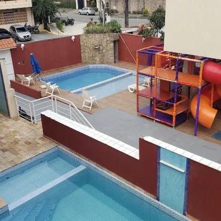 Hotel Rosa da Ilha Guaruja - Perto do Mar Com Piscina
