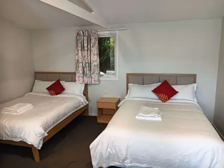 2 double and 1 sofa beds garden chalet, 7D Salisbury Road, Rotorua