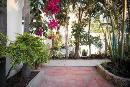 Charming casa, 1 block to the beach- safe, quiet, excellent wifi, AC