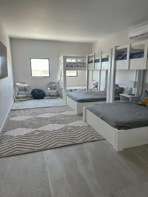 Laguna Shore Thing,  modern beach house w/ private pool, resort, sleeps 20