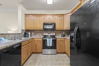 Welcome!  This apartment offers a spacious and comfortable place to stay.