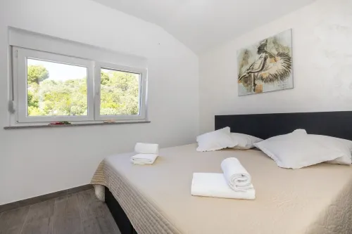 Panoramic apartment with sea view and pool Hotels in Opcina Slivno