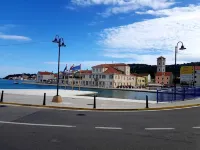 Sea view, 70 m², directly on the sea in Tisno, 2 bedrooms and bathroom Hotels in Tisno