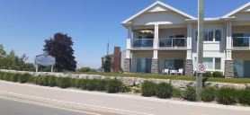 This is the Exact Lake View Awesome Balcony Seating !  Beautiful Beds Inside !