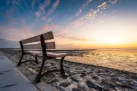 Evening silence, holiday apartment in "De Feerjenhusen" on the Haubarg of Vollerwiek Hotels in Vollerwiek
