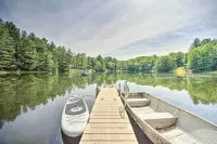 Adirondack Cabin on Private Lake Near Glenfield! - Wifi