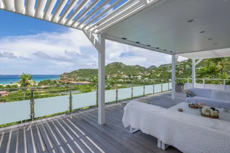 St Jean - Villa 2 bdrms - Panoramic view of the bay - Swimming pool - Heated SPA Отели рядом с Аэропорт Сен-Бартелеми