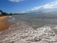 House in a gated community on Sonho Verde beach