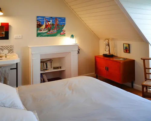 Holiday Home in Locquirec near Sandy Beach 洛基雷克酒店