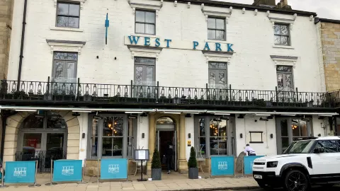 The West Park Hotel in Harrogate