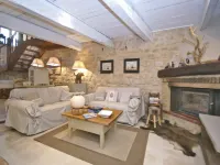 Authentic sheepfold close to a charming village.