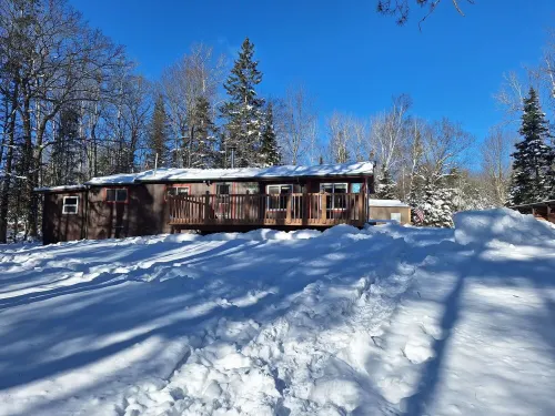 Cabin Tucked into the Woods! Trail Access for Atv/Utv & Snowmobiles.
