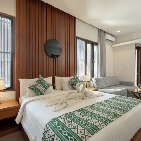 Tanaka Canggu Guesthouse Отели рядом с достопримечательностью «Пляж Берава»