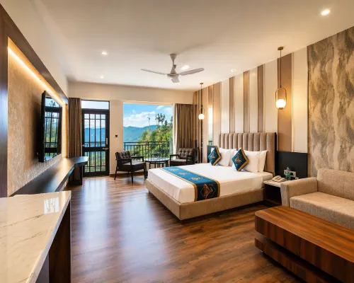 The Chail Resort Hotele w: Chail