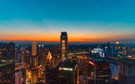 Tianqing River View Hotel (Chongqing Jiefangbei hongyadong)