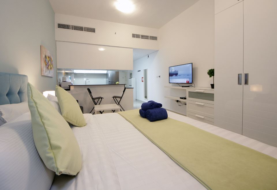 Cozy Studio JVC 408 Valoraciones de hotel estrellas en Dubái
