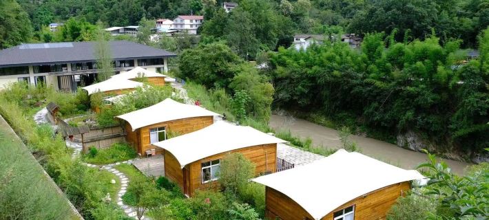 Pingwu Zen Tea Qinggu Homestay Hotel di Pingwu