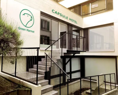 Green Marmot Capsule Hotel Zurich Hotels near Wasserkirche