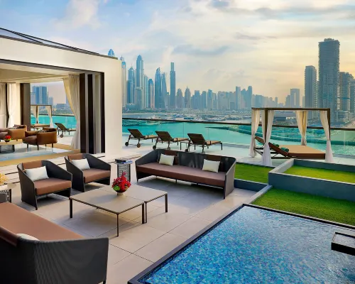 Marriott Resort Palm Jumeirah, Dubai โรงแรมใกล้ปาล์มไอส์แลนด์