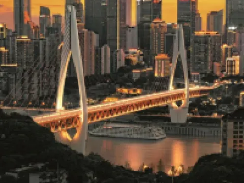 Yicheng High-altitude River View Homestay (Chongqing Hongyadong Chaotianmen Square)