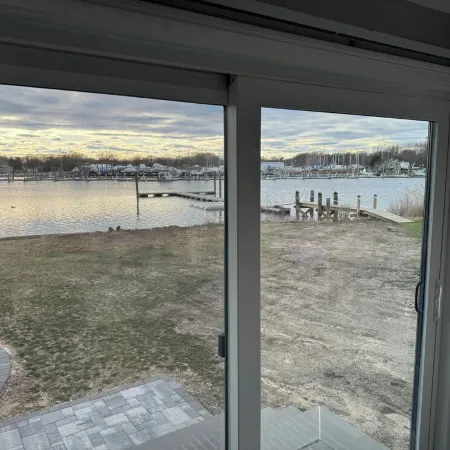 Waterfront cottage on Warwick Cove.