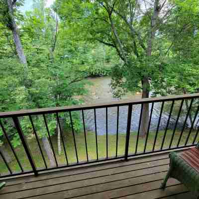 On the Little River in the heart of Townsend, with a beautiful view! Others