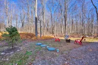 A-Frame Chalet - Mountain modern in Big Bass Lake with pool!