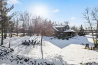 MillMann's Lodge on Dam Lake SaunaPontoonSwim GAME ROOM