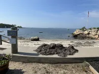 Beautiful home on Lords Point in Stonington CT with lots of parking on large lot