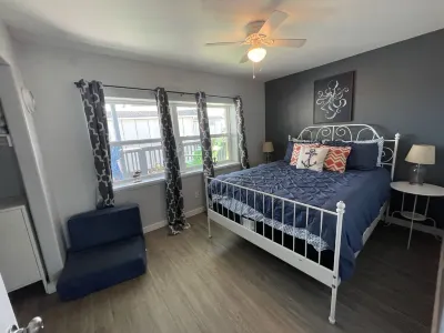 2 bedroom 2 bathroom condo at Sea Isle Village with beach access and gulf view.