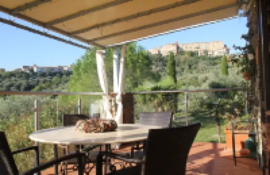 Country House, Lovingly Renovated in the Olive Grove, Large Panoramic Pool, Air Conditioning System