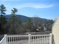 Lake George Getaway Rental with lake views near Million $ Beach and village