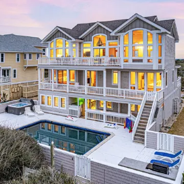 Oceanfront, Game Room, Decks, Heated Pool, Hot Tub, Ocean Views, Fully Loaded