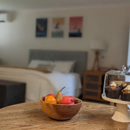 Studio at Beechworth next to the forest. Pet friendly but please let us know. .