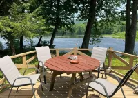 Breathtaking River Front Cabin