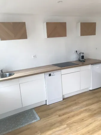 Renovated house with garage and 300 M2 of land,