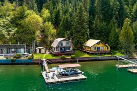 Barn Owl Cabin - Lakefront Home with a Private Dock