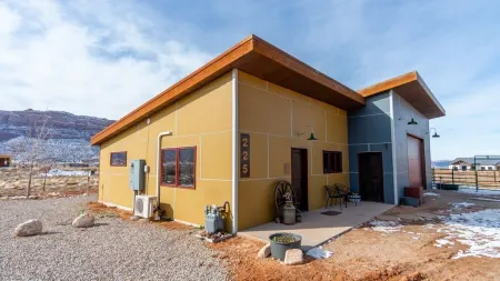 Beautiful cottage in the rocks