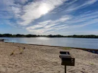 Playroom, Basketball & Pool; Lakefront w/ Sound & Sunset Views; Dog Friendly Hotels in Kinnakeet