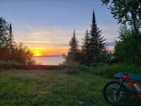 Trailer on the South Shore of Lake Superior Hotels in Lakeside