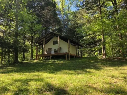 Enchanting Glamping Tent on Lake Cumberland Hotels in Wayne County