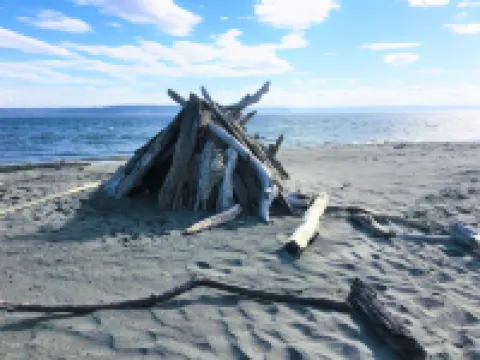 Coastal Retreat Across From Puget Sound Sleeps 2-4. High Speed Internet.