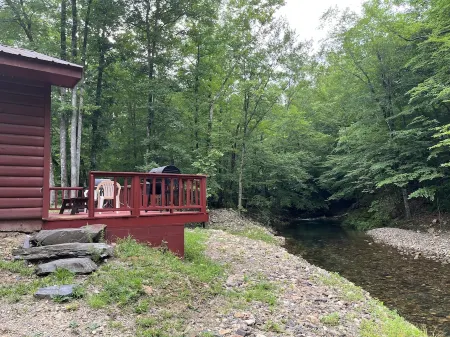Remote Cabin on Sugar Creek Near Wolf Pen Gap-Ouachita National Forest