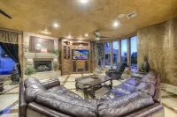 STUNNING 8 Bedroom Mansion on Golf Course! Heated Pool/Spa! Theater Room!