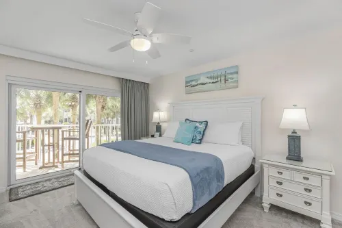 Gulf view!!!  2 Bedrooms & 2 Baths. Bonus includes 2 beach set ups🏝️.