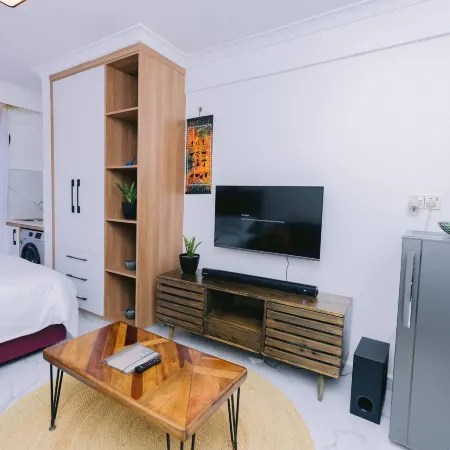 Stylish Studio in Smart Homes Kilimani,Yaya Centre Nairobi,Gym and free parking Отели рядом с достопримечательностью «Торговый центр Yaya Centre»