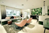 An Upscale Tropical boutique style