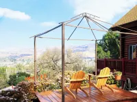 Log Cabin with a view in enchanting Simi Valley Hotels near Point Mugu Beach